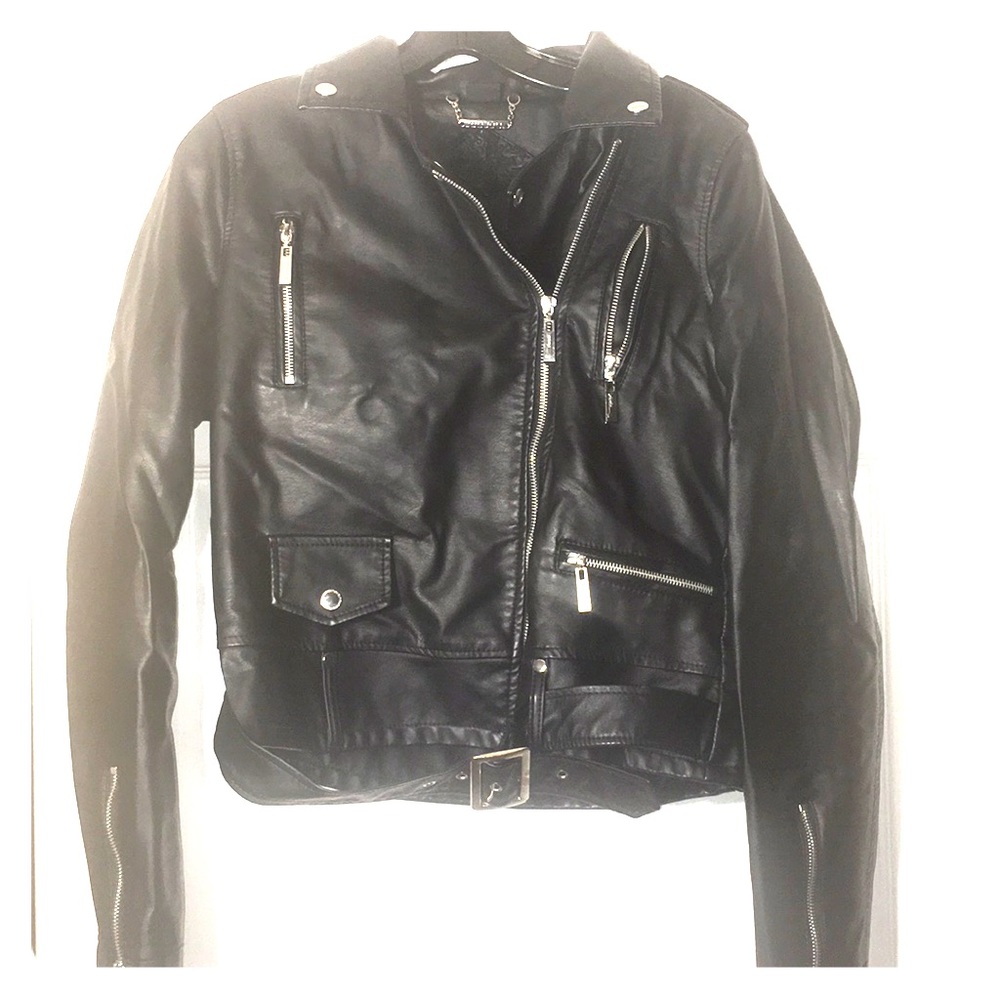 Jou jou fake leather Jacket